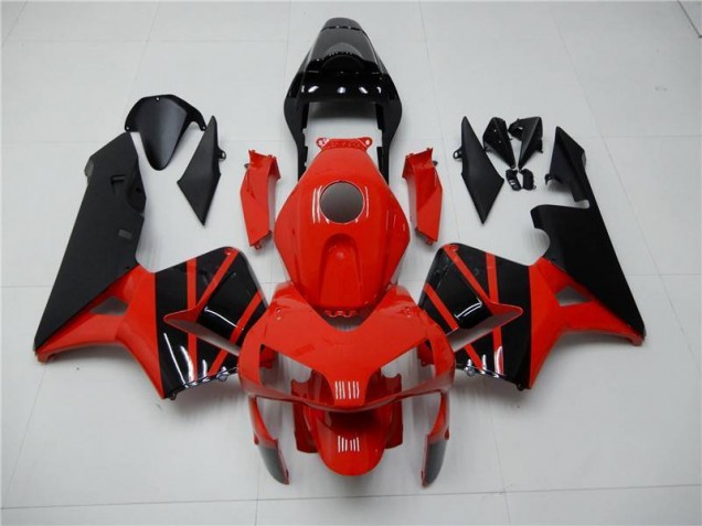 Aftermarket Red Black 03-04 Honda CBR600RR Fairing Kit Sale Aftermarket Red Black 03-04 Honda CBR600RR Fairing Kit Sale