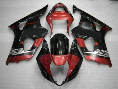 Aftermarket Red Black 03-04 Suzuki GSXR 1000 Motorcycle Fairings Sale