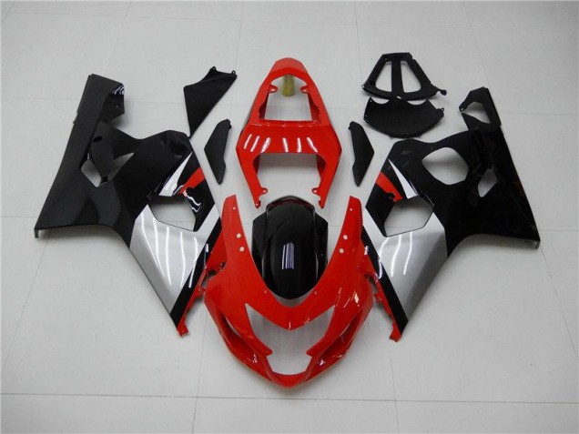 Aftermarket Red Black 04-05 Suzuki GSXR 600/750 Motorcycle Fairings Sale Aftermarket Red Black 04-05 Suzuki GSXR 600/750 Motorcycle Fairings Sale