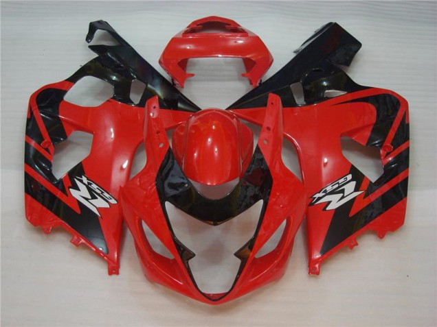 Aftermarket Red Black 04-05 Suzuki GSXR 600/750 Plastics Fairing Kits Sale Aftermarket Red Black 04-05 Suzuki GSXR 600/750 Plastics Fairing Kits Sale