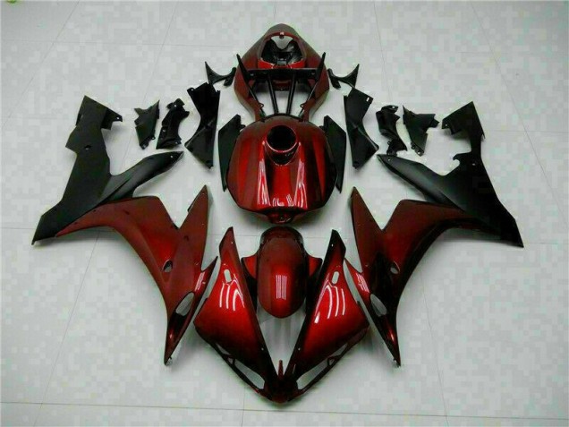 Aftermarket Red Black 04-06 Yamaha YZF R1 Motorcycle Fairings Sale Aftermarket Red Black 04-06 Yamaha YZF R1 Motorcycle Fairings Sale