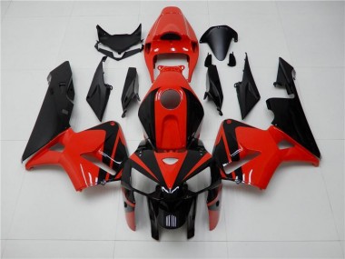 Aftermarket Red Black 05-06 Honda CBR600RR Fairing Kit Sale