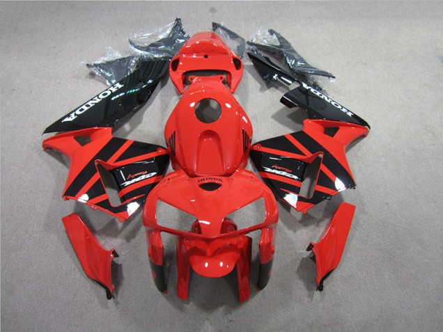Aftermarket Red Black 05-06 Honda CBR600RR Plastics Motorcycle Fairings Sale Aftermarket Red Black 05-06 Honda CBR600RR Plastics Motorcycle Fairings Sale