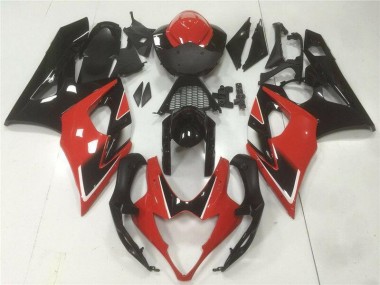 Aftermarket Red Black 05-06 Suzuki GSXR 1000 Fairing Kit & Bodywork Sale