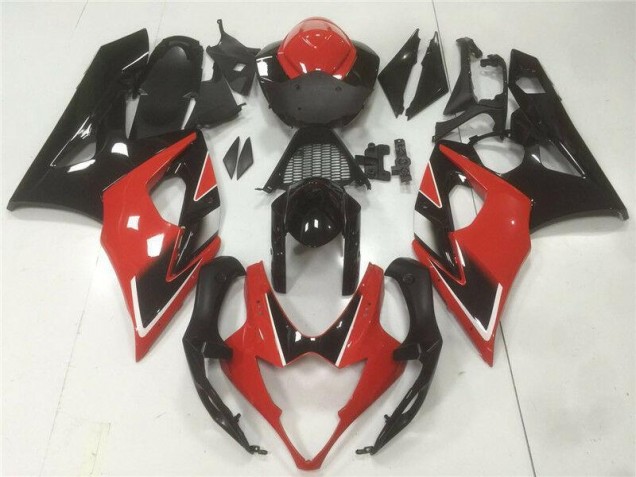 Aftermarket Red Black 05-06 Suzuki GSXR 1000 Fairing Kit & Bodywork Sale