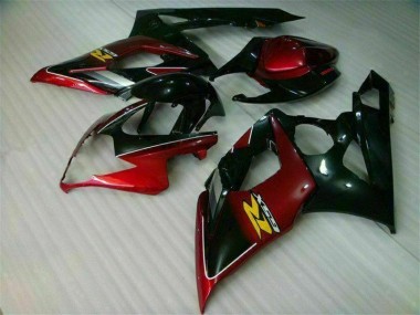 Aftermarket Red Black 05-06 Suzuki GSXR 1000 Fairing Kits & Bodywork Sale