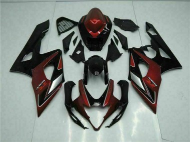 Aftermarket Red Black 05-06 Suzuki GSXR 1000 Motorcycle Fairings Sale