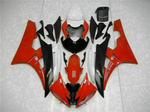 Aftermarket Red Black 06-07 Yamaha YZF R6 Motorcycle Fairings Sale Aftermarket Red Black 06-07 Yamaha YZF R6 Motorcycle Fairings Sale