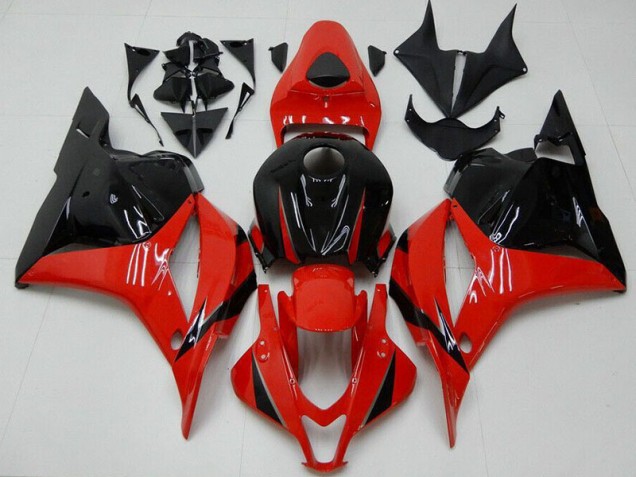 Aftermarket Red Black 09-12 Honda CBR600RR Full Fairing Kits Sale Aftermarket Red Black 09-12 Honda CBR600RR Full Fairing Kits Sale