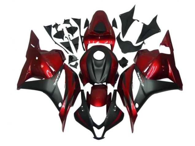 Aftermarket Red Black 09-12 Honda CBR600RR Plastics Motorcycle Fairings Sale