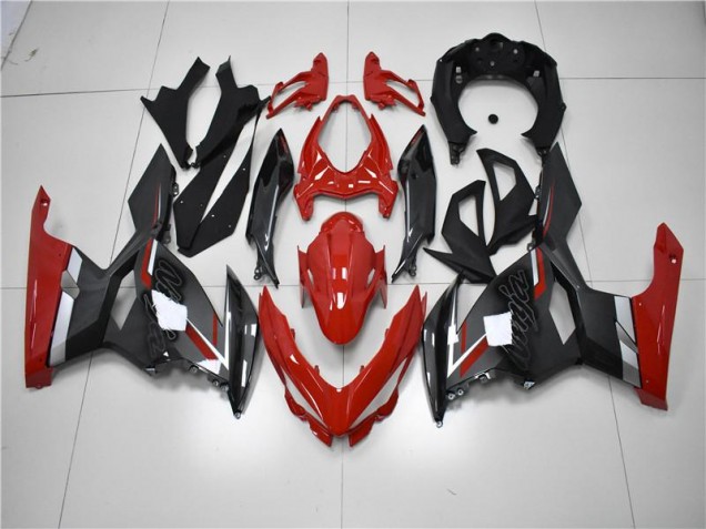 Aftermarket Red Black 18-20 Kawasaki Ninja EX400 Motorcycle Fairings Sale Aftermarket Red Black 18-20 Kawasaki Ninja EX400 Motorcycle Fairings Sale