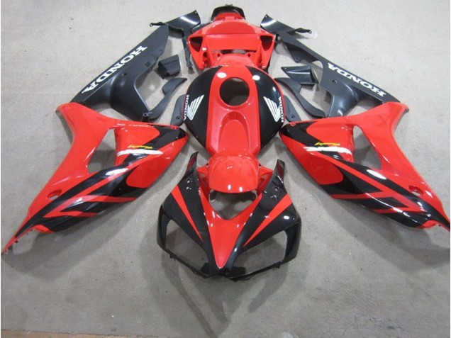 Aftermarket Red Black Fireblade 06-07 Honda CBR1000RR Motorcycle Fairings Sale Aftermarket Red Black Fireblade 06-07 Honda CBR1000RR Motorcycle Fairings Sale