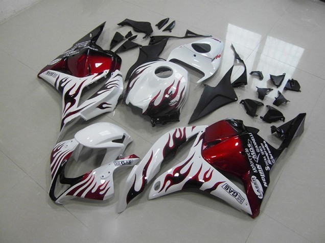 Aftermarket Red Black Flame 09-12 Honda CBR600RR Motorcycle Fairings Sale Aftermarket Red Black Flame 09-12 Honda CBR600RR Motorcycle Fairings Sale