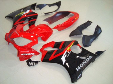 Aftermarket Red Black Red Tail 04-07 Honda CBR600 F4i Motorcycle Fairings Sale