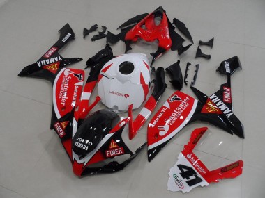 Aftermarket Red Black Stickers 07-08 Yamaha YZF R1 Motorcycle Fairings Sale