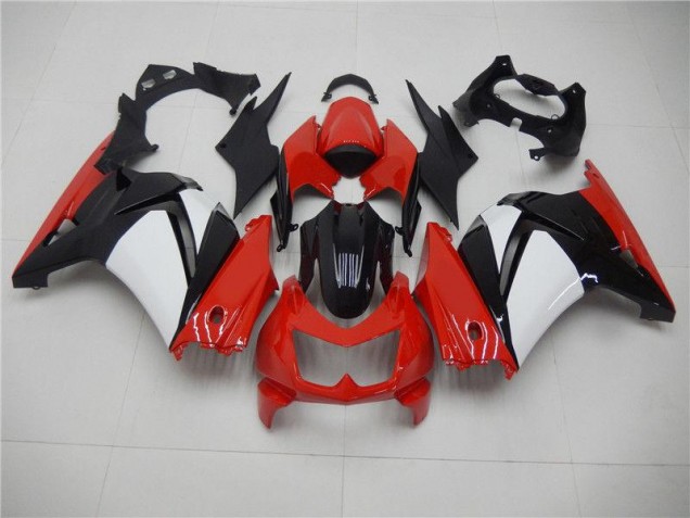 Aftermarket Red Black White 08-12 Kawasaki Ninja EX250 Motorcycle Fairings Sale Aftermarket Red Black White 08-12 Kawasaki Ninja EX250 Motorcycle Fairings Sale