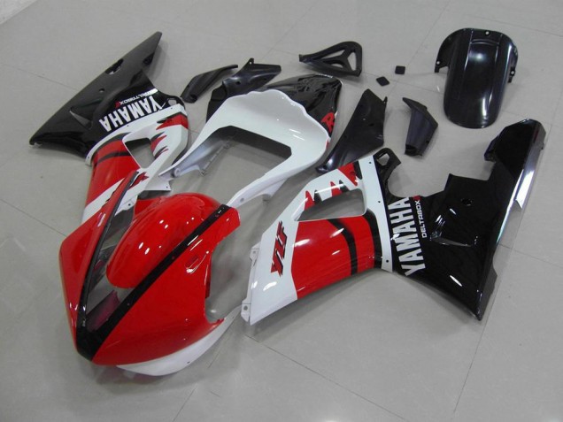 Aftermarket Red Black White Race Version 00-01 Yamaha YZF R1 Motorcycle Fairings Sale Aftermarket Red Black White Race Version 00-01 Yamaha YZF R1 Motorcycle Fairings Sale