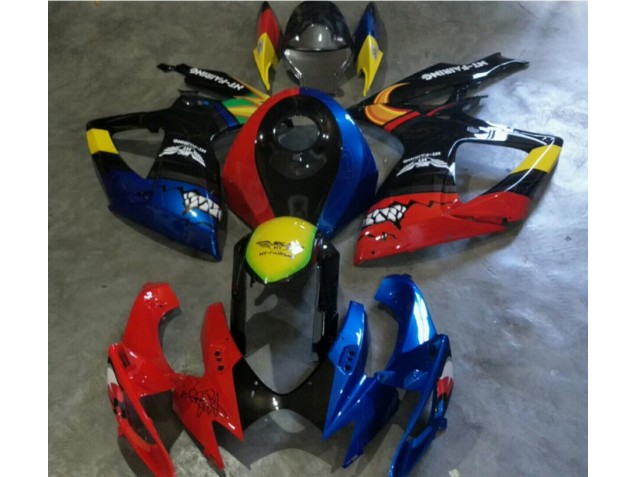 Aftermarket Red Blue 06-07 Suzuki GSXR 600/750 Motorcycle Fairings Sale Aftermarket Red Blue 06-07 Suzuki GSXR 600/750 Motorcycle Fairings Sale