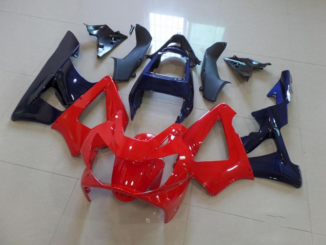 Aftermarket Red Dark Blue 00-01 Honda CBR900RR 929 Motorcycle Fairings Sale