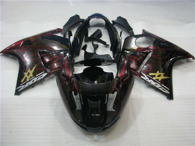 Aftermarket Red Flame 96-07 Honda CBR1100XX Motorcycle Fairings Sale Aftermarket Red Flame 96-07 Honda CBR1100XX Motorcycle Fairings Sale