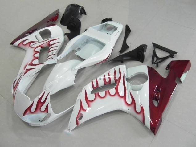 Aftermarket Red Flame 98-02 Yamaha YZF R6 Motorcycle Fairings Sale Aftermarket Red Flame 98-02 Yamaha YZF R6 Motorcycle Fairings Sale