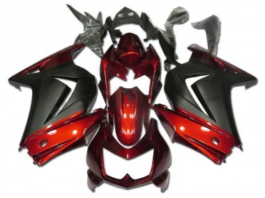 Aftermarket Red Grey 08-12 Kawasaki Ninja EX250 Motorcycle Fairings Sale
