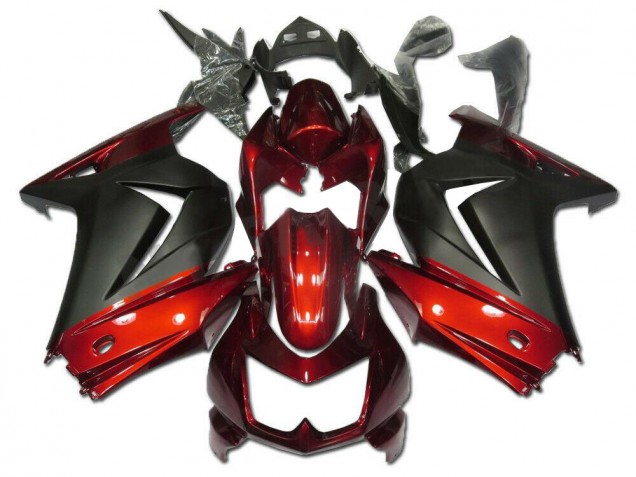Aftermarket Red Grey 08-12 Kawasaki Ninja EX250 Motorcycle Fairings Sale Aftermarket Red Grey 08-12 Kawasaki Ninja EX250 Motorcycle Fairings Sale