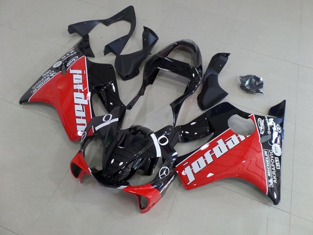 Aftermarket Red Jordan 01-03 Honda CBR600 F4I Motorcycle Fairings Sale Aftermarket Red Jordan 01-03 Honda CBR600 F4I Motorcycle Fairings Sale