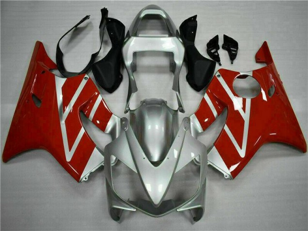 Aftermarket Red Silver 01-03 Honda CBR600 F4i Motorcycle Fairings Sale Aftermarket Red Silver 01-03 Honda CBR600 F4i Motorcycle Fairings Sale