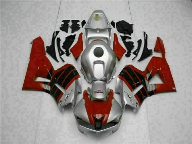 Aftermarket Red Silver 13-19 Honda CBR600RR Motorcycle Fairings Sale