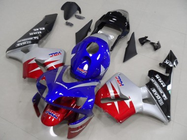 Aftermarket Red Silver Blue 03-04 Honda CBR600RR Motorcycle Fairings Sale