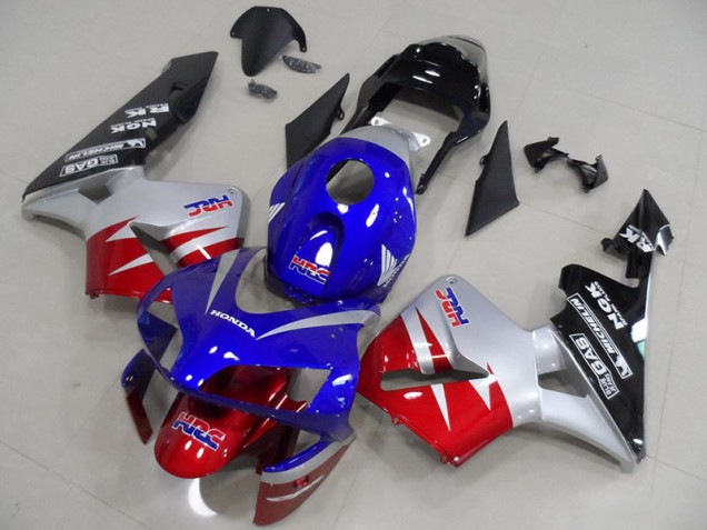 Aftermarket Red Silver Blue 03-04 Honda CBR600RR Motorcycle Fairings Sale