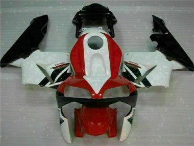 Aftermarket Red White 03-04 Honda CBR600RR Plastics Motorcycle Fairings Sale