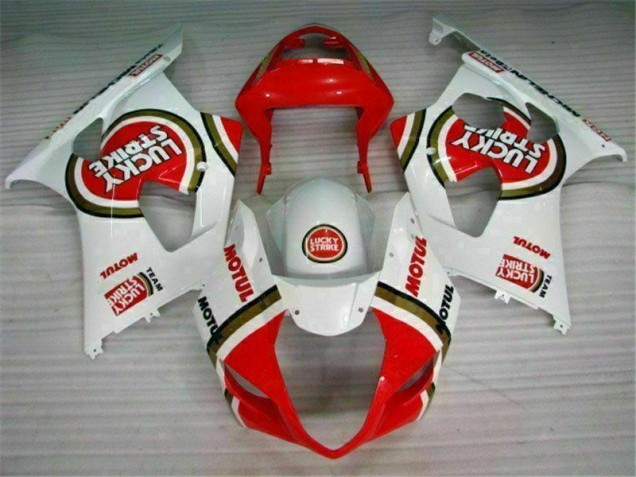 Aftermarket Red White 03-04 Suzuki GSXR 1000 Motorcycle Fairings Sale Aftermarket Red White 03-04 Suzuki GSXR 1000 Motorcycle Fairings Sale