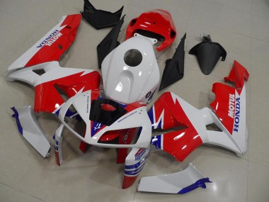 Aftermarket Red White 05-06 Honda CBR600RR Plastics Motorcycle Fairings Sale