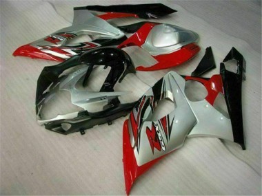 Aftermarket Red White 05-06 Suzuki GSXR 1000 Abs Fairing Kit Sale