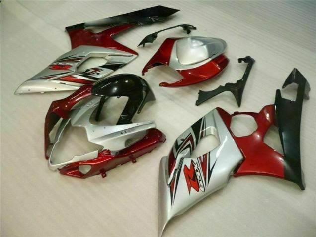Aftermarket Red White 05-06 Suzuki GSXR 1000 Fairing Kit & Bodywork Sale Aftermarket Red White 05-06 Suzuki GSXR 1000 Fairing Kit & Bodywork Sale