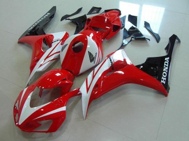 Aftermarket Red White 06-07 Honda CBR1000RR Motorcycle Fairings Sale