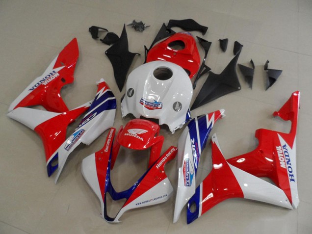 Aftermarket Red White 07-08 Honda CBR600RR Motorcycle Fairings Sale