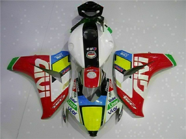 Aftermarket Red White 08-11 Honda CBR1000RR Complete Fairing Kit Sale Aftermarket Red White 08-11 Honda CBR1000RR Complete Fairing Kit Sale