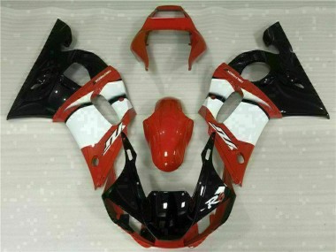 Aftermarket Red White 98-02 Yamaha YZF R6 Motorcycle Fairings Sale