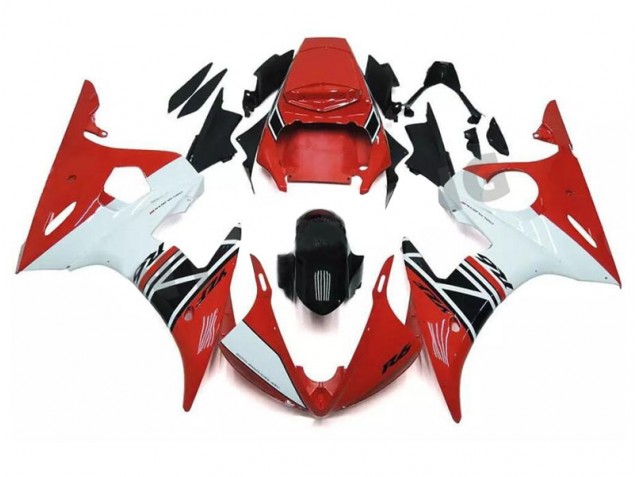 Aftermarket Red White Black 03-05 Yamaha YZF R6 Motorcycle Fairings & Bodywork Sale Aftermarket Red White Black 03-05 Yamaha YZF R6 Motorcycle Fairings & Bodywork Sale