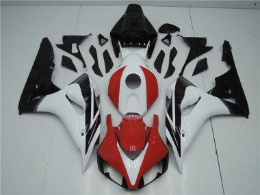 Aftermarket Red White Black 06-07 Honda CBR1000RR Full Fairing Kit Sale