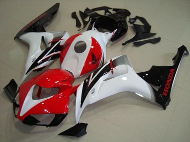 Aftermarket Red White Black 06-07 Honda CBR1000RR Full Plastics Motorcycle Fairings Sale