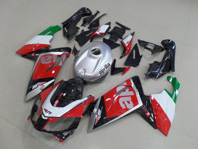 Aftermarket Red White Black 06-11 Aprilia RS125 Motorcycle Fairings Sale Aftermarket Red White Black 06-11 Aprilia RS125 Motorcycle Fairings Sale
