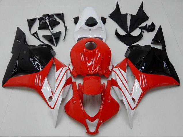 Aftermarket Red White Black 09-12 Honda CBR600RR Plastics Motorcycle Fairings Sale