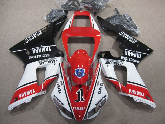 Aftermarket Red White Black 50 98-99 Yamaha YZF R1 Motorcycle Fairings Sale Aftermarket Red White Black 50 98-99 Yamaha YZF R1 Motorcycle Fairings Sale