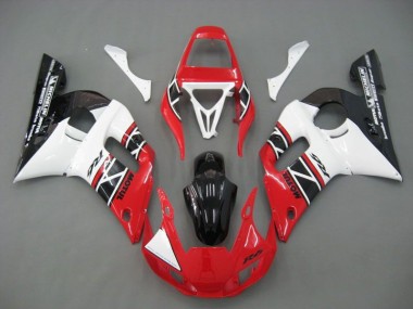 Aftermarket Red White Black 98-02 Yamaha YZF R6 Motorcycle Fairings & Bodywork Sale