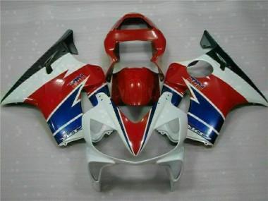 Aftermarket Red White Blue 01-03 Honda CBR600 F4i Motorcycle Fairings Sale