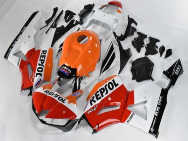 Aftermarket Red White Orange 13-19 Honda CBR600RR Motorcycle Fairings Sale